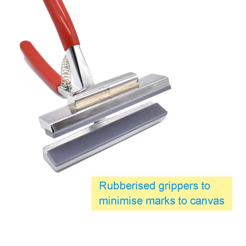 Renashed Professional Metal Canvas Plier 4-3/4 for Stretching Clamp Art Oil Painting Canvas - Image 4